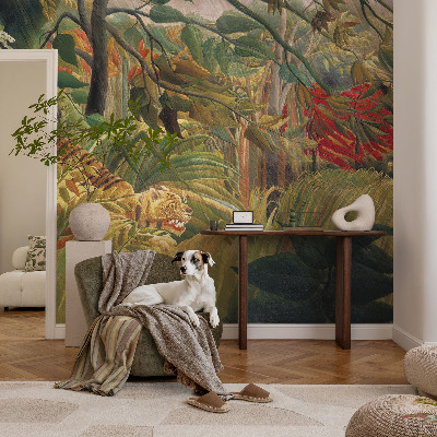 Fototapet vlies imprimat Eksotisk tiger