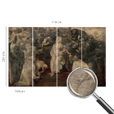 Tapet foto pe vlies Åndelig møde