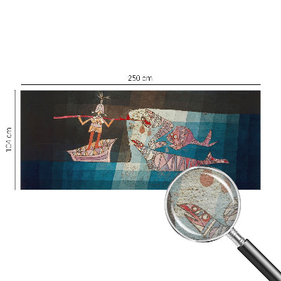 Fototapet vlies pentru dormitor Fisker jæger