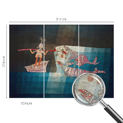 Fototapet vlies pentru dormitor Fisker jæger