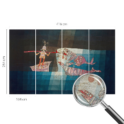 Fototapet vlies pentru dormitor Fisker jæger