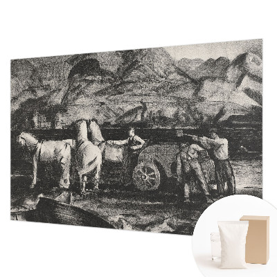 Fototapet vlies pentru copii Landsbyscene