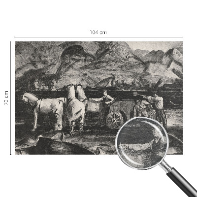 Fototapet vlies pentru copii Landsbyscene