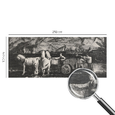 Fototapet vlies pentru copii Landsbyscene