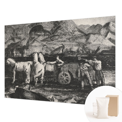 Fototapet vlies pentru copii Landsbyscene