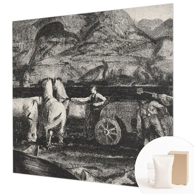 Fototapet vlies pentru copii Landsbyscene