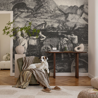 Fototapet vlies pentru copii Landsbyscene