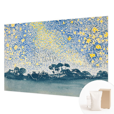 Fototapet pe perete cu motiv abstract stelar