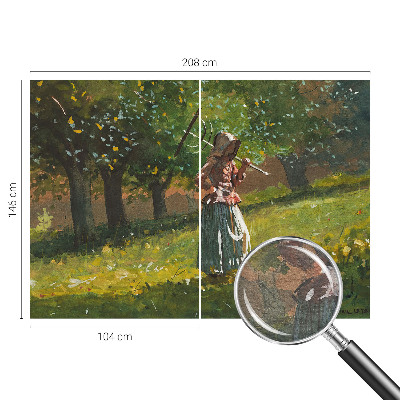 Tapet foto decorativ Efterårseftermiddag