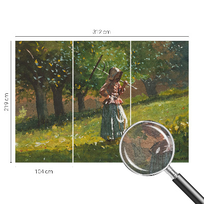 Tapet foto decorativ Efterårseftermiddag