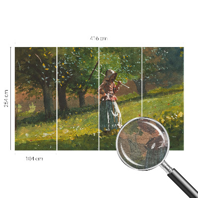 Tapet foto decorativ Efterårseftermiddag