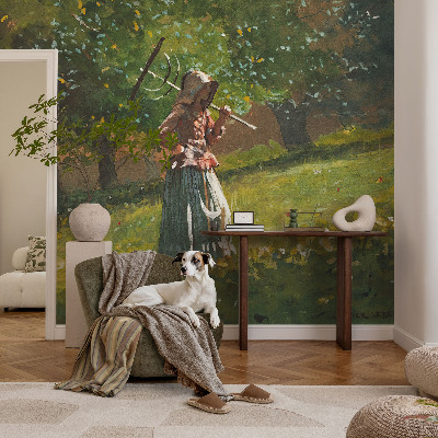 Tapet foto decorativ Efterårseftermiddag