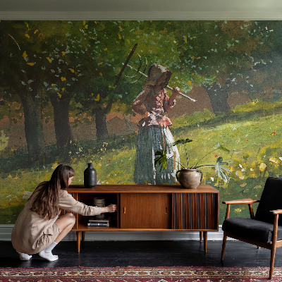 Tapet foto decorativ Efterårseftermiddag