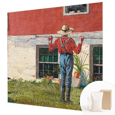 Fototapet modern Landsbyscene