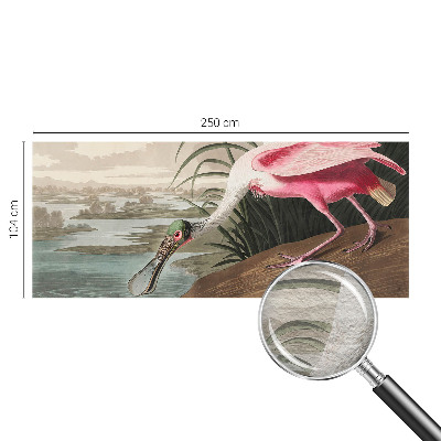 Fototapet modern la comandă Eksotisk fugl