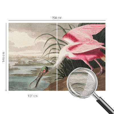 Fototapet modern la comandă Eksotisk fugl