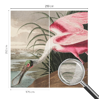 Fototapet modern la comandă Eksotisk fugl