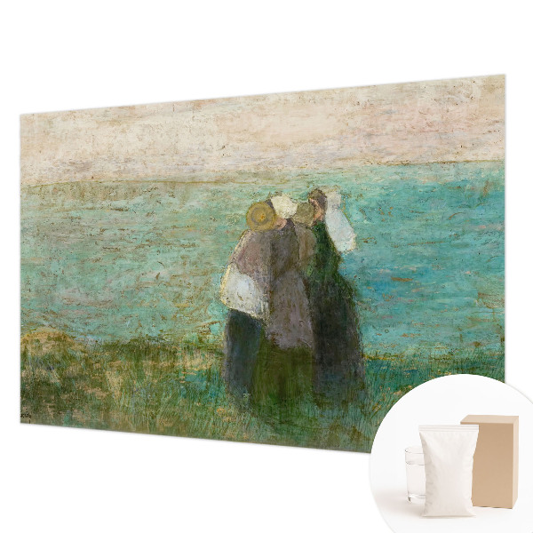 Fototapet la comandă pentru dormitor Refleksion ved havet