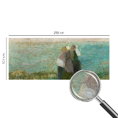 Fototapet la comandă pentru dormitor Refleksion ved havet