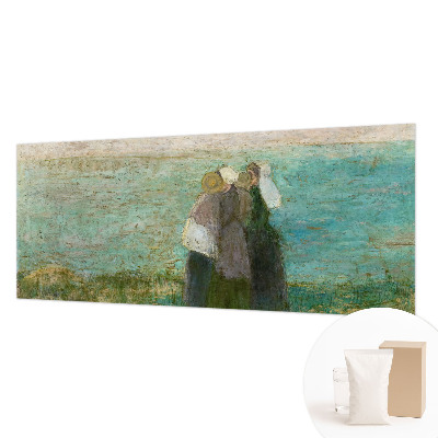 Fototapet la comandă pentru dormitor Refleksion ved havet