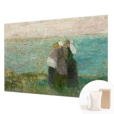 Fototapet la comandă pentru dormitor Refleksion ved havet