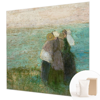 Fototapet la comandă pentru dormitor Refleksion ved havet