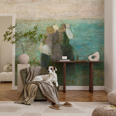 Fototapet la comandă pentru dormitor Refleksion ved havet