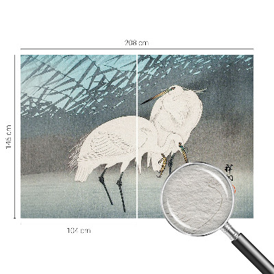 Fototapet pentru living Sarte fugle