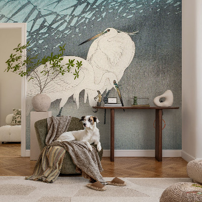 Fototapet pentru living Sarte fugle