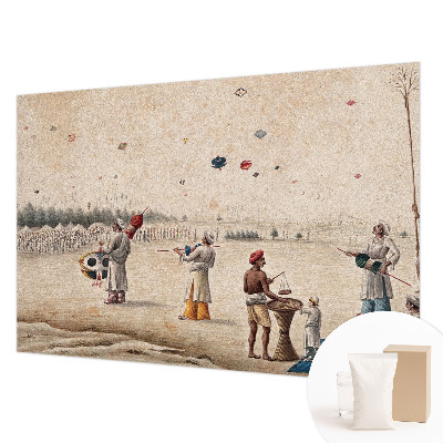 Tapet Svævende drager