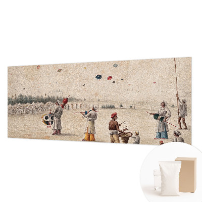 Tapet Svævende drager