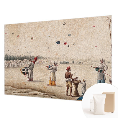 Tapet Svævende drager