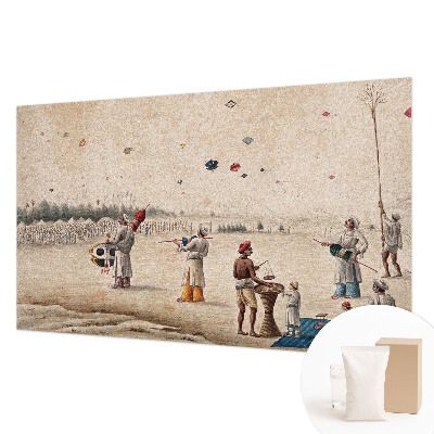 Tapet Svævende drager