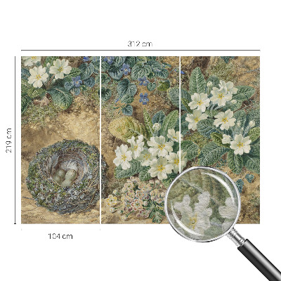 Fototapet vlies Forårskomposition