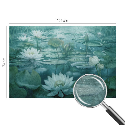 Tapet foto vlies Vandblomster