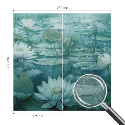 Tapet foto vlies Vandblomster