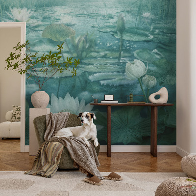 Tapet foto vlies Vandblomster