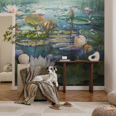 Fototapet vlies imprimat Damblomster