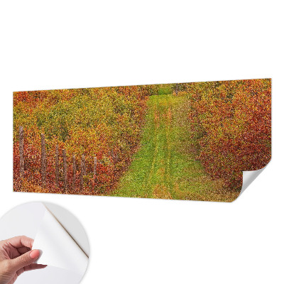 Fototapet autocolant cu motiv cu lebădă și nuferi
