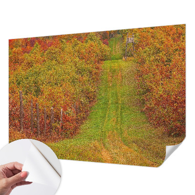 Fototapet autocolant cu motiv cu lebădă și nuferi