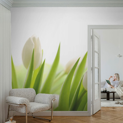 Fototapet 3D cu motiv de grădină exotică