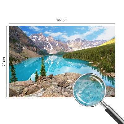 Fototapet 3d pentru living Cercuri de lemn