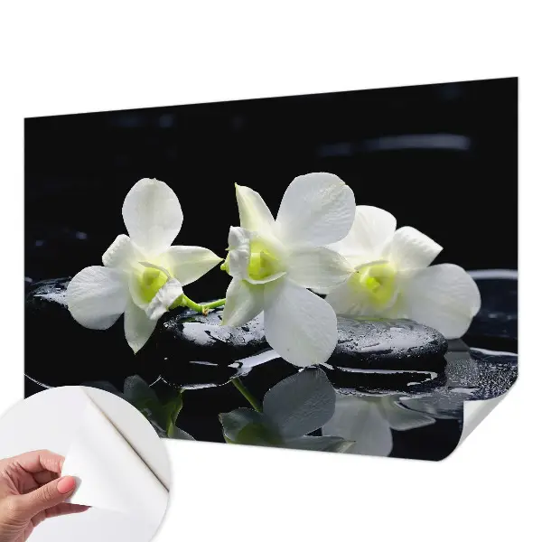 Fototapet autoadeziv pentru living Valuri colorate