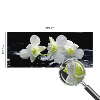 Fototapet autoadeziv pentru living cu model de valuri colorate