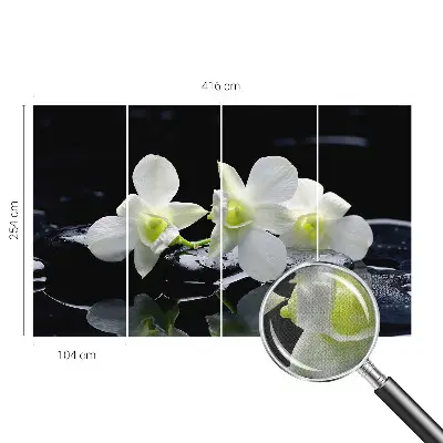 Fototapet autoadeziv pentru living Valuri colorate