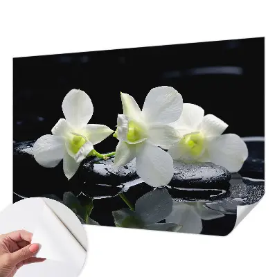 Fototapet autoadeziv pentru living Valuri colorate