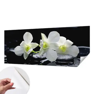 Fototapet autoadeziv pentru living Valuri colorate