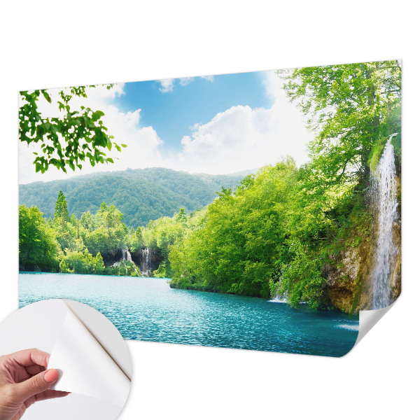 Fototapet autoadeziv pentru camera copiilor cu compoziția de avocado