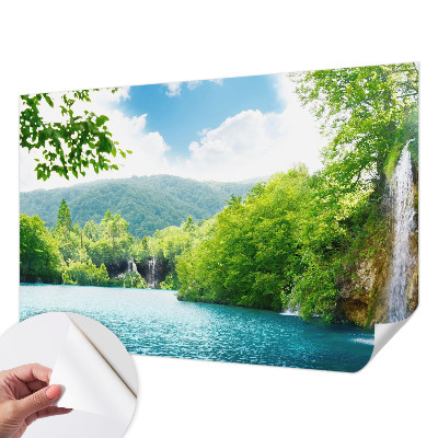 Fototapet autoadeziv pentru camera copiilor cu compoziția de avocado