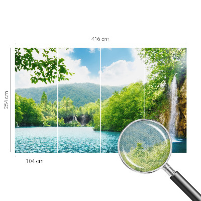 Fototapet autoadeziv pentru camera copiilor cu compoziția de avocado
